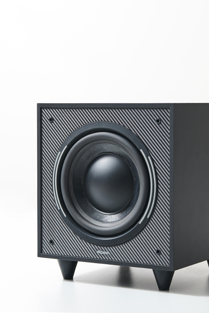 Elipson Horus 8S Black/Carbon, aktywny subwoofer