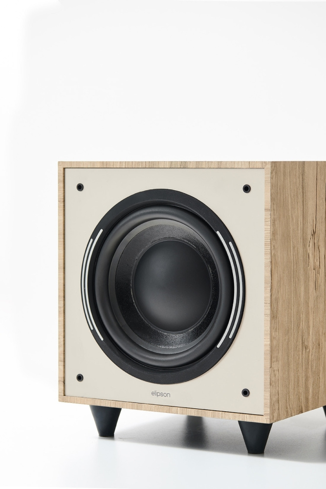 Elipson Horus 8S Light Wood/Beige, aktywny subwoofer