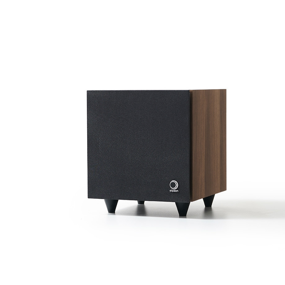 Elipson Horus 8S Walnut/Dark Grey, aktywny subwoofer