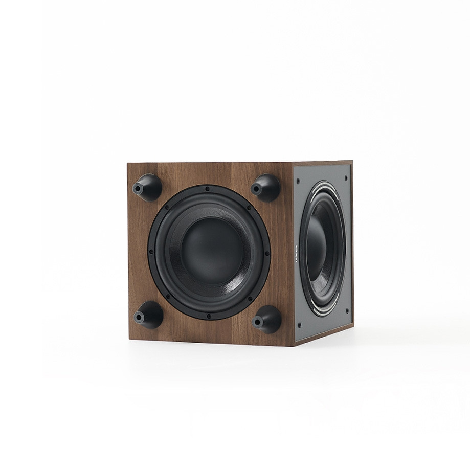 Elipson Horus 8S Walnut/Dark Grey, aktywny subwoofer