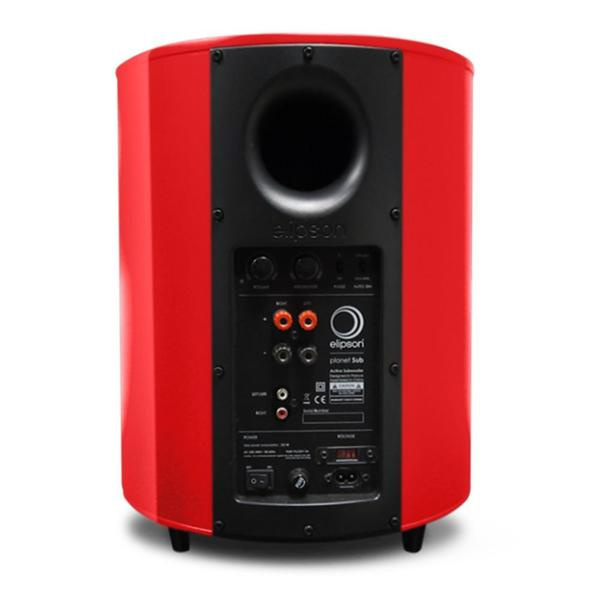 Elipson Planet Sub, aktywny subwoofer czerwony