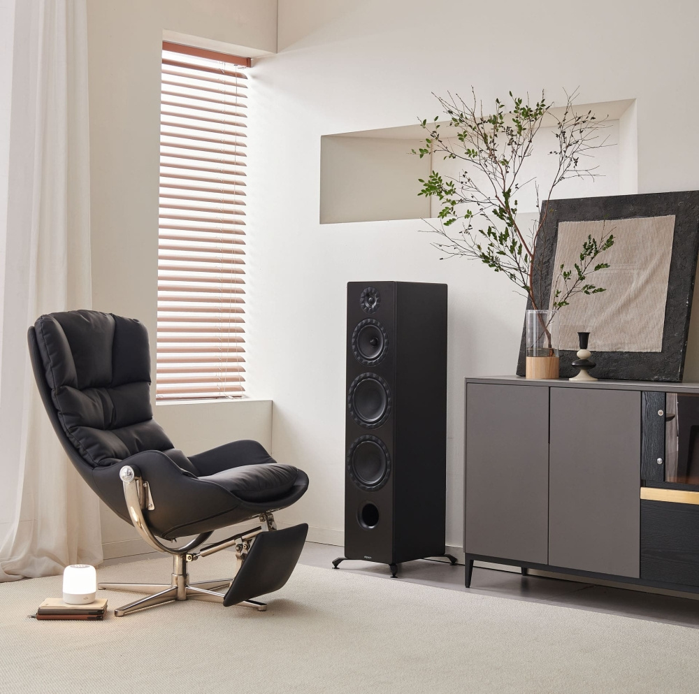 Elipson Prestige Facet II 24F kolumny podłogowe, matowa czerń para