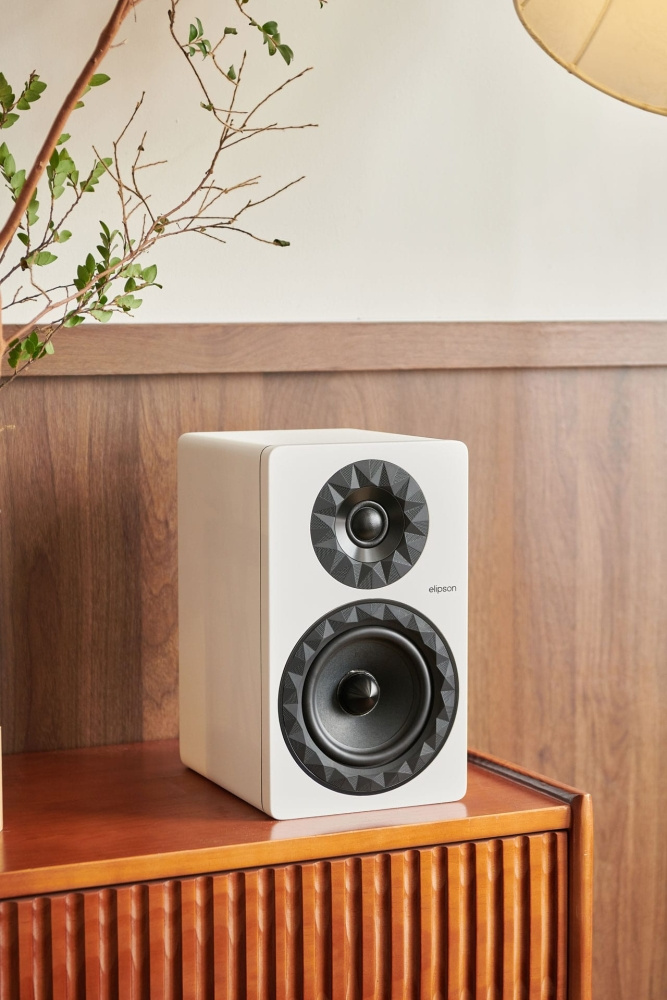 Elipson Prestige Facet II 6B kolumny podstawkowe, matowa biel para
