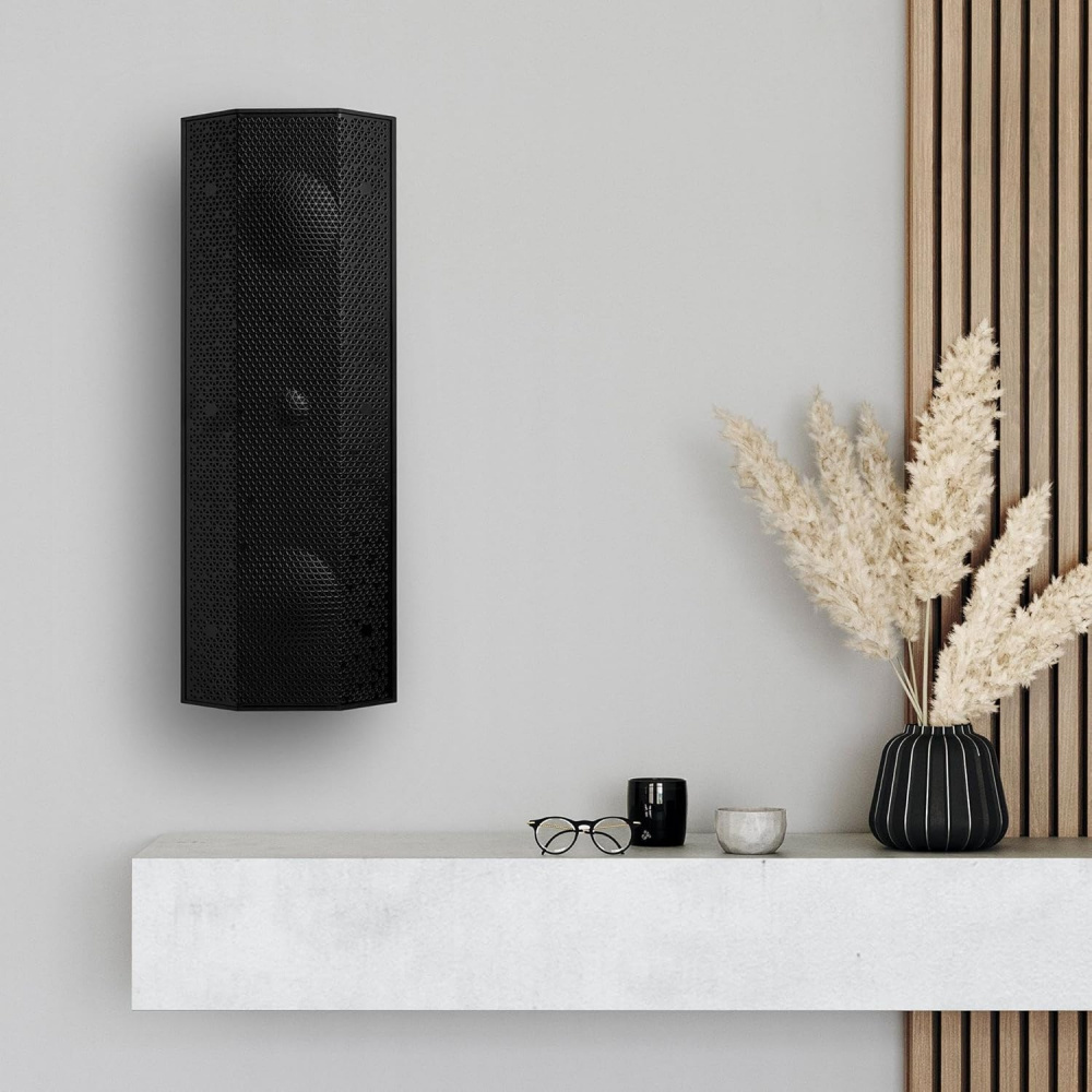 Lithe Audio iO1 Active, wszechstronny aktywny głośnik WiFi, czarny