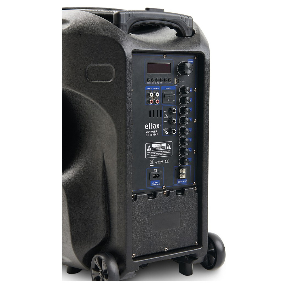 Eltax Voyager BT 15 MKII, przenośny głośnik imprezowy z Bluetooth