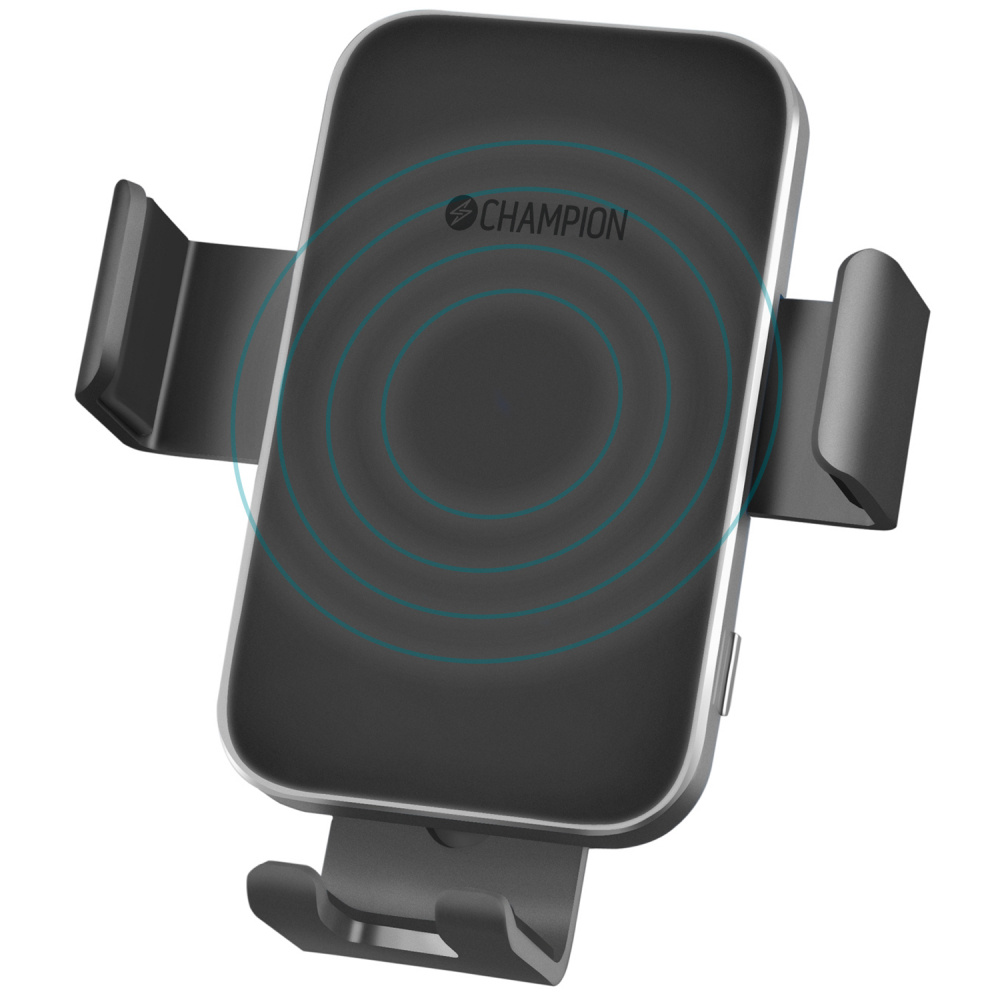Champion CHMH240, uchwyt do telefonu z bezprzewodową ładowarką QI