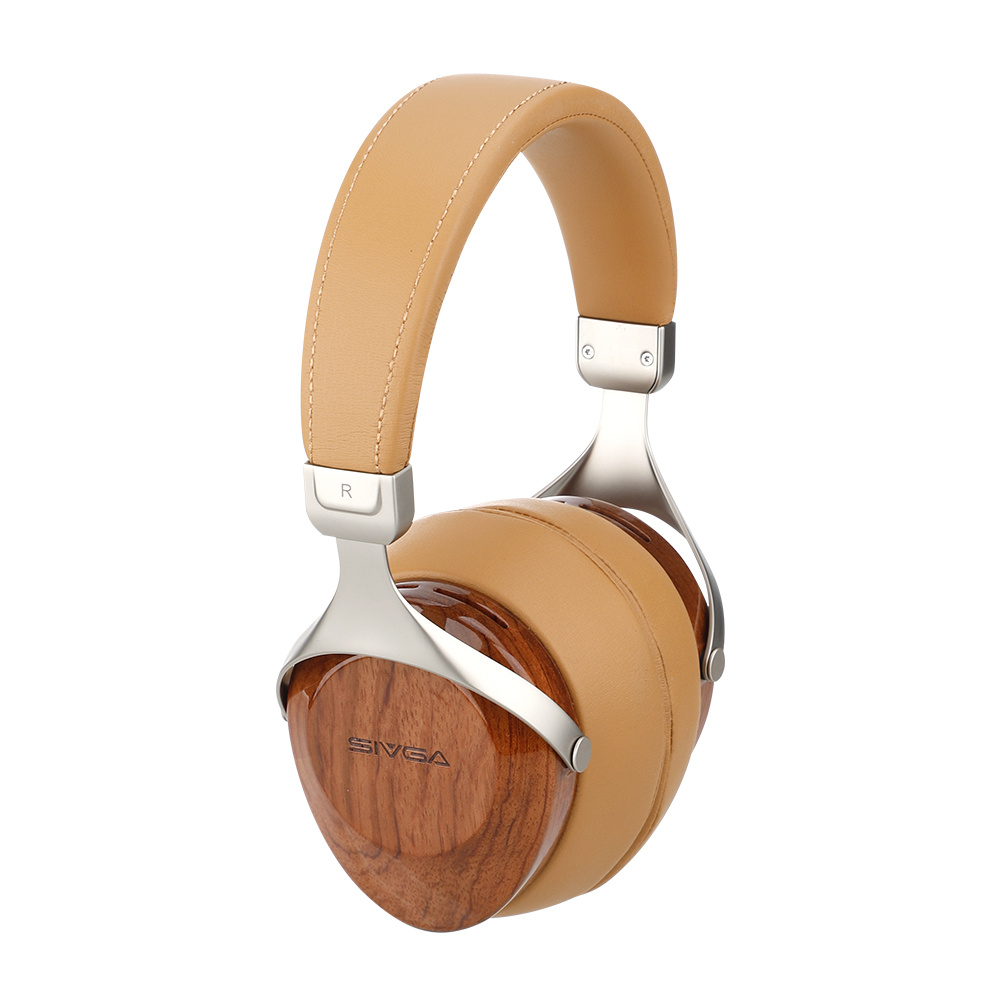 Sivga Robin SV021 zamknięte słuchawki nauszne hi-fi, palisander