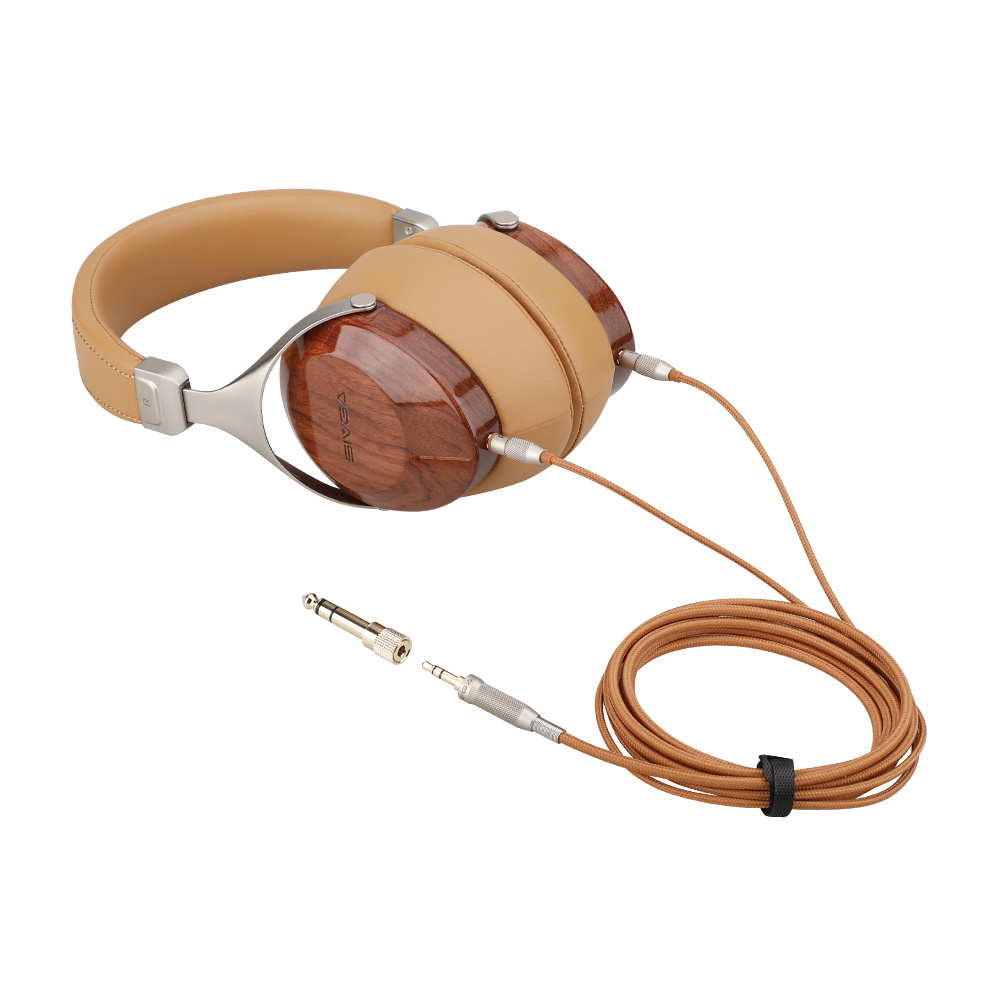 Sivga Robin SV021 zamknięte słuchawki nauszne hi-fi, palisander