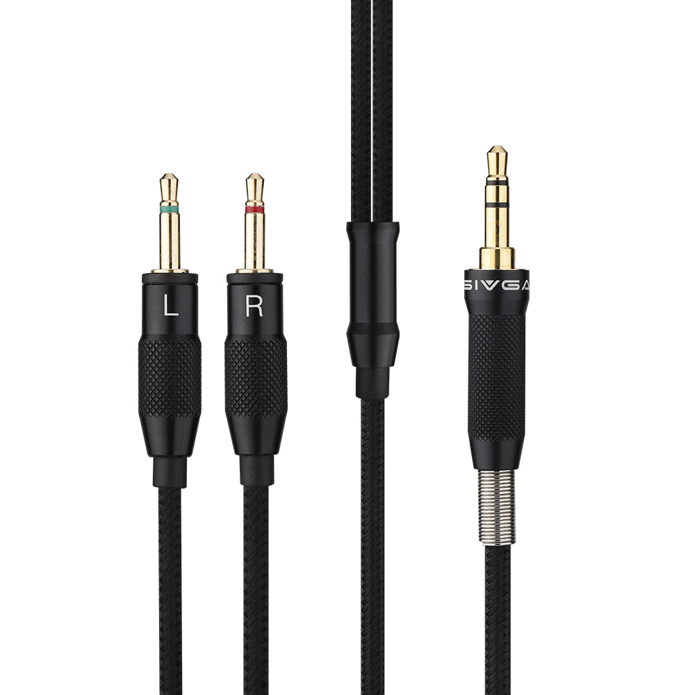 Sivga Robin SV021 zamknięte słuchawki nauszne hi-fi, czarne