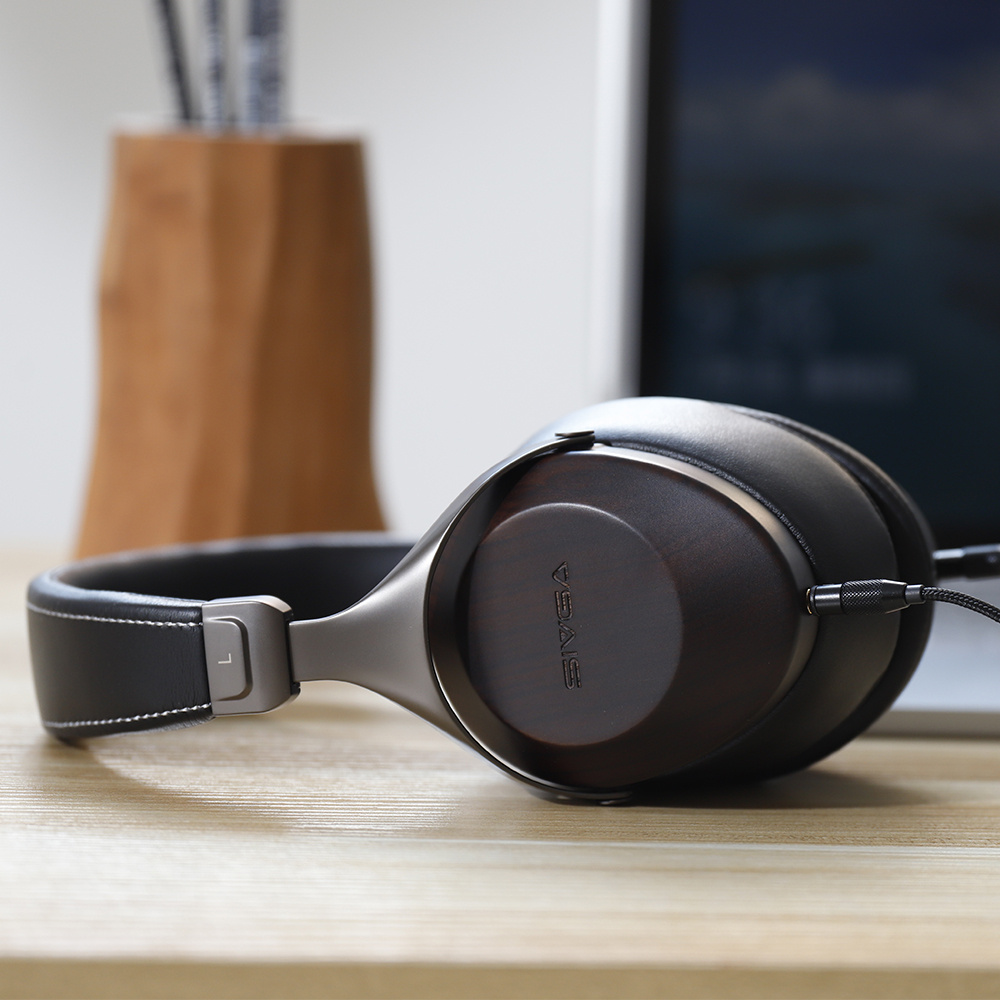 Sivga Robin SV021 zamknięte słuchawki nauszne hi-fi, czarne