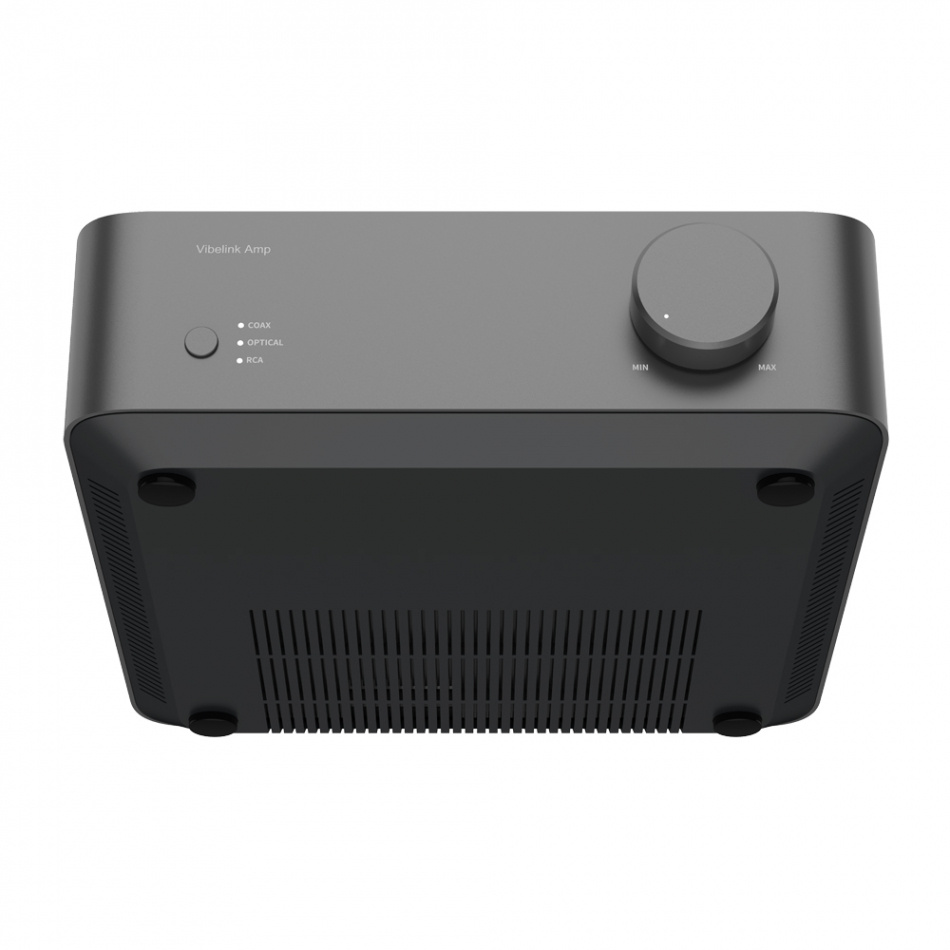 WiiM Vibelink Amp wzmacniacz stereo z DAC, Space Gray