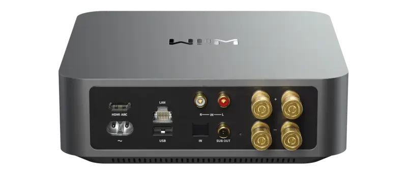 WiiM Amp Pro wzmacniacz strumieniowy / multiroom z HDMI ARC