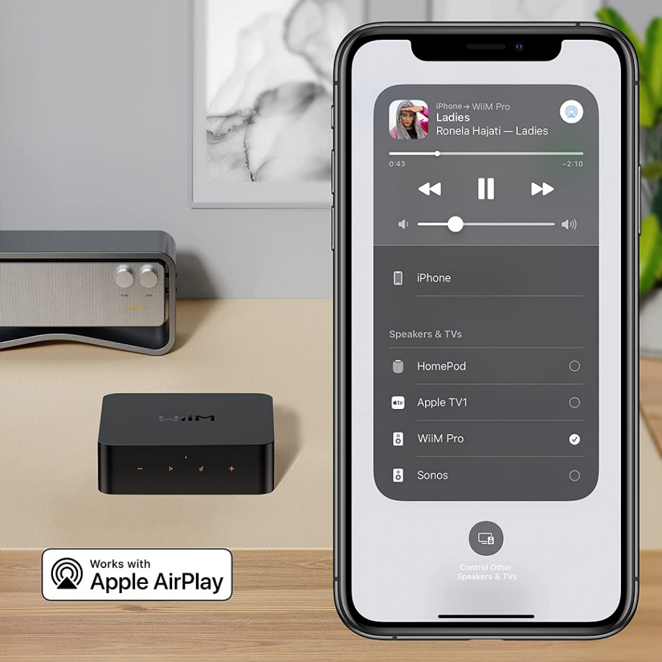 WiiM Pro, bezprzewodowy streamer sieciowy z Tidal Connect, Chromecast i AirPlay 2