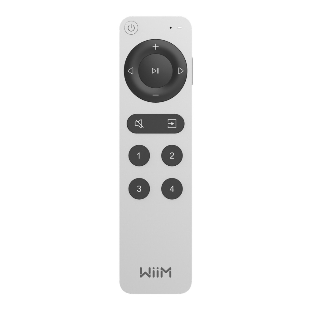 WiiM Voice Remote 2 pilot Bluetooth, srebrny