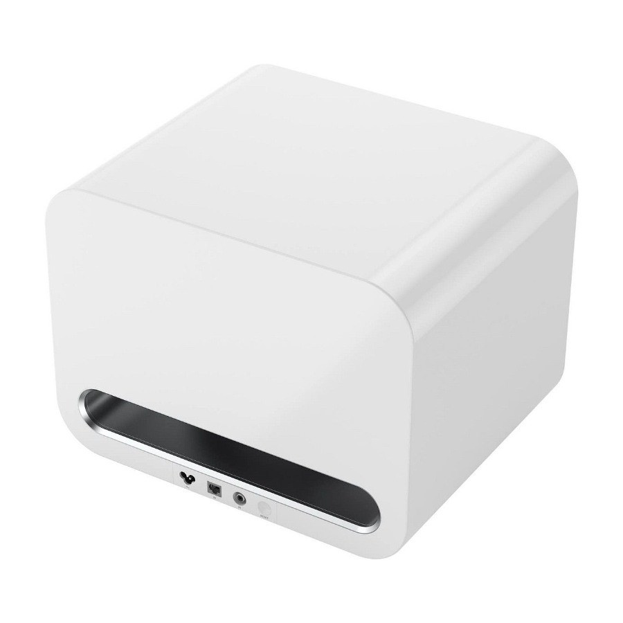 WiiM Sub Pro kompaktowy bezprzewodowy subwoofer, biały