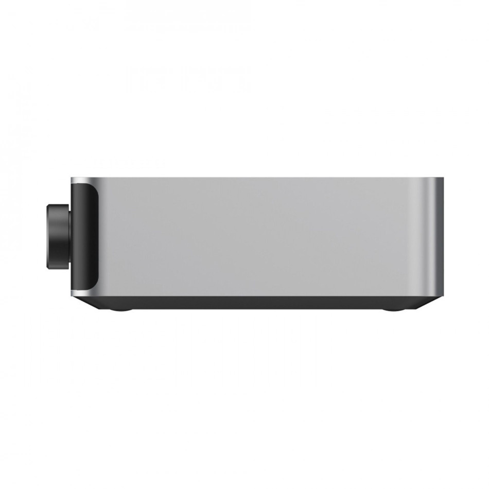 WiiM Ultra odtwarzacz sieciowy z HDMI ARC, ekranem dotykowym i Chromecast, srebrny