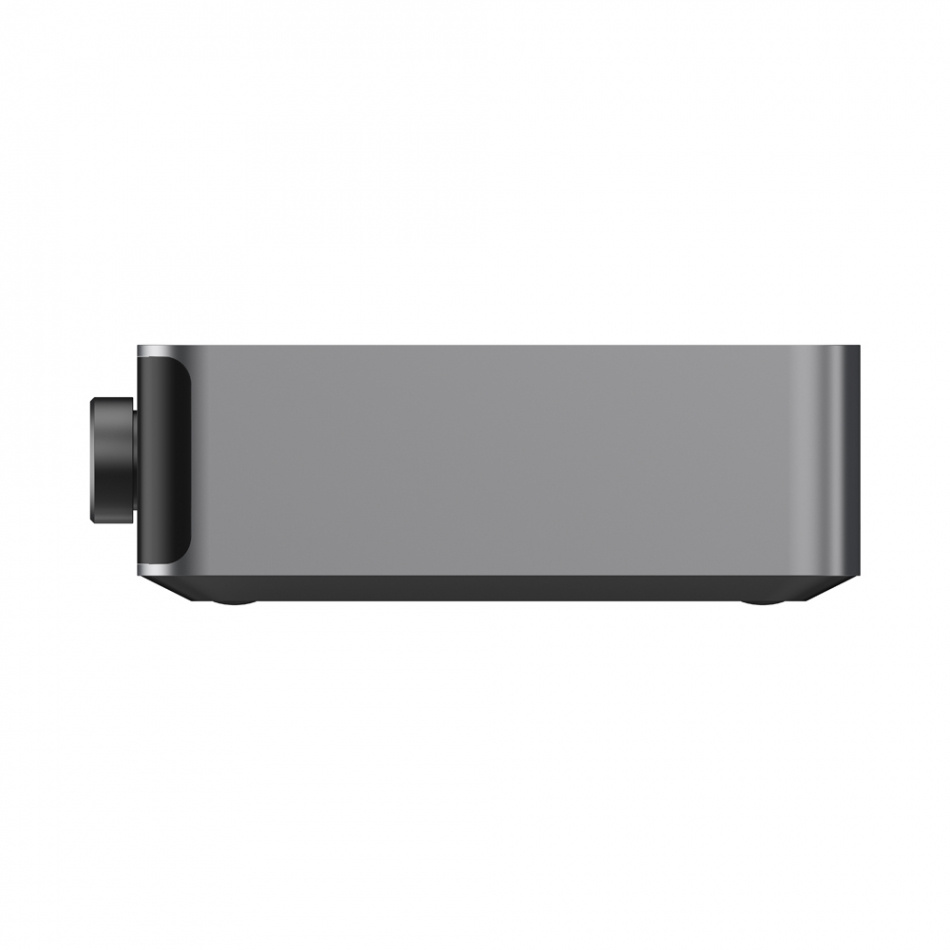 WiiM Ultra odtwarzacz sieciowy z HDMI ARC, ekranem dotykowym i Chromecast, ciemnoszary