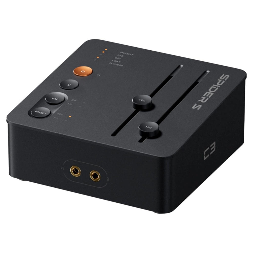 Fosi Audio C3 gamingowy wzmacniacz słuchawkowy z DAC