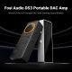 Fosi Audio DS3 przenośny DAC i wzmacniacz słuchawkowy, Obsidian Fosi Audio DS3 przenośny DAC i wzmacniacz słuchawkowy, Obsidian
