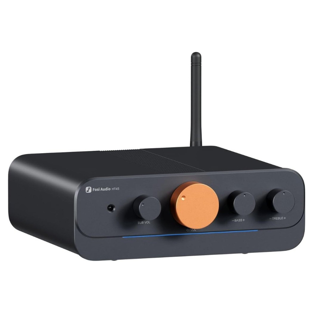 Fosi Audio HT4S, 5-kanałowy wzmacniacz mocy (4.1 / 5.0)