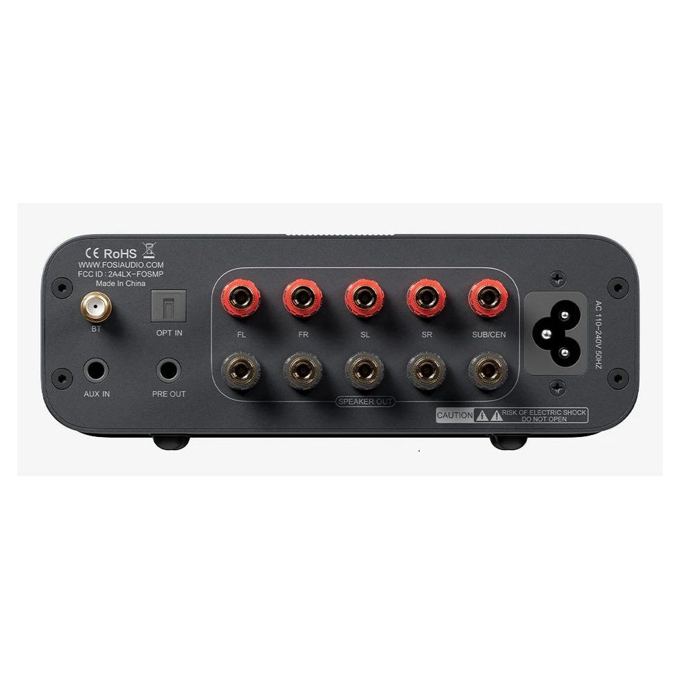 Fosi Audio HT4S, 5-kanałowy wzmacniacz mocy (4.1 / 5.0)