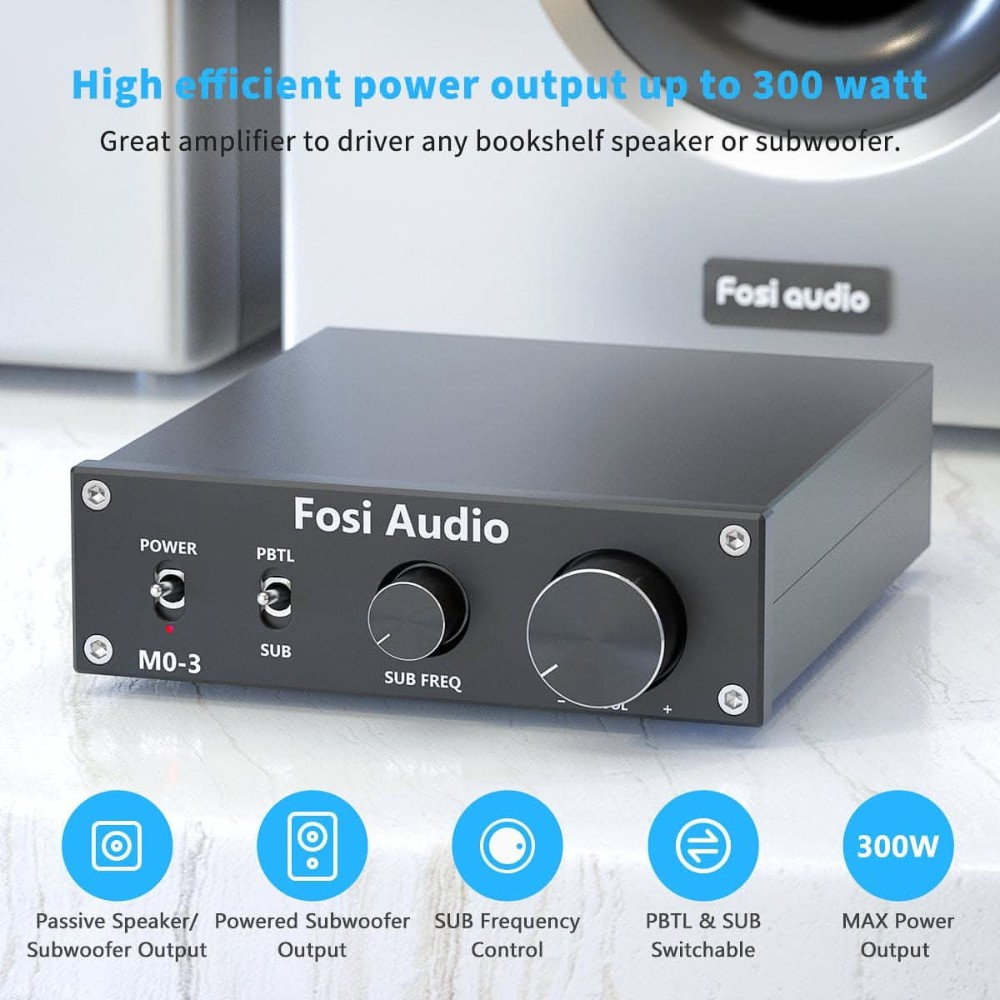 Fosi Audio M03, monoblok końcowy