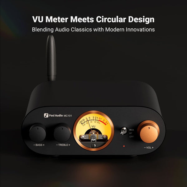 Fosi Audio MC101 kompaktowy wzmacniacz z Bluetooth