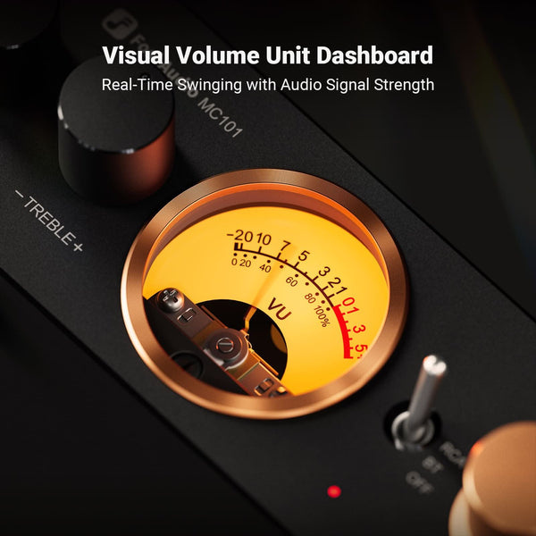 Fosi Audio MC101 kompaktowy wzmacniacz z Bluetooth