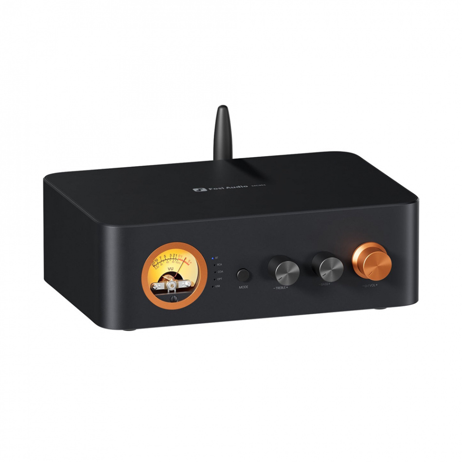 Fosi Audio MC351 wzmacniacz stereo z wbudowanym końcowym wzmacniaczem do subwoofera