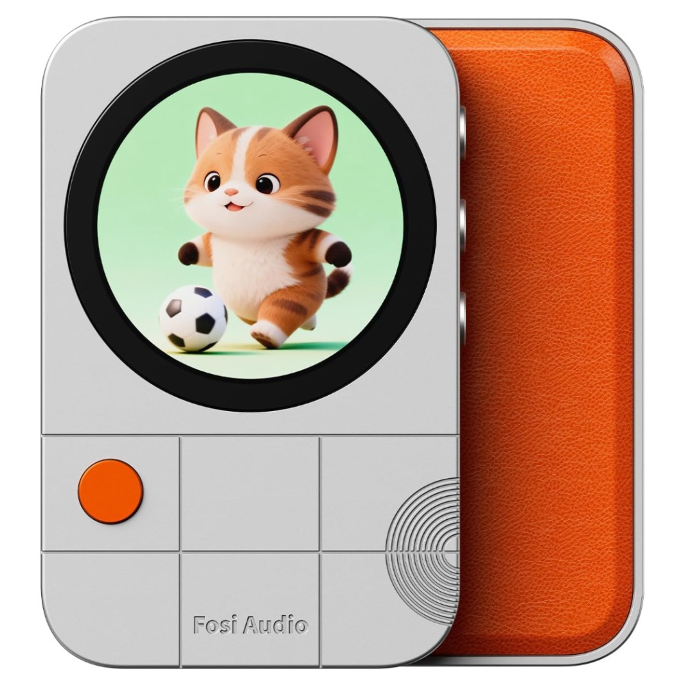 Fosi Audio MD3 przenośny magnetyczny DAC/wzmacniacz słuchawkowy, srebrny
