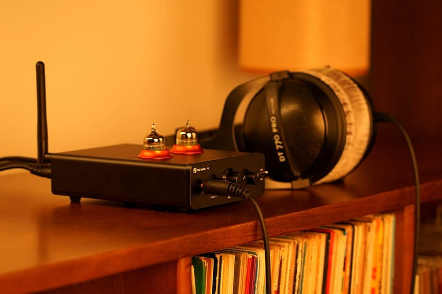 Fosi Audio P3 przedwzmacniacz lampowy z Bluetooth i wzmacniaczem słuchawkowym