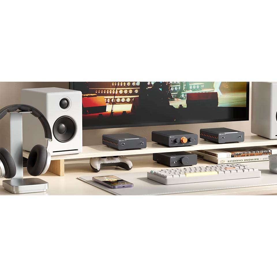 Fosi Audio P4 przedwzmacniacz z regulacją tonów