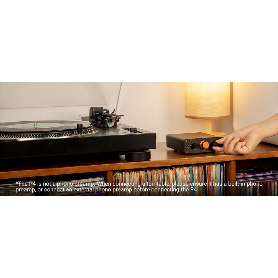 Fosi Audio P4 przedwzmacniacz z regulacją tonów