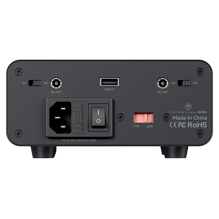 Fosi Audio PSU20, liniowy zasilacz z trzema wyjściami