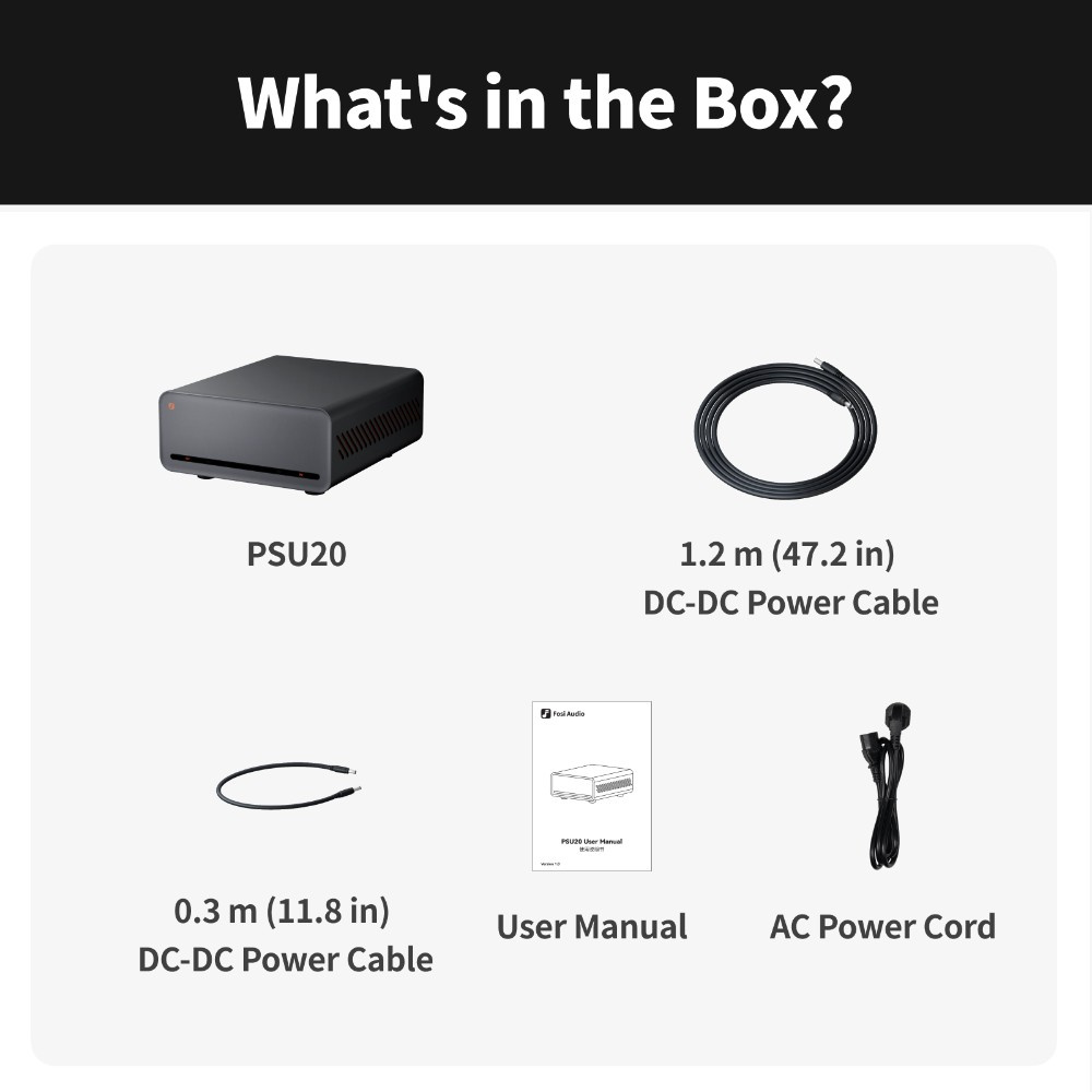 Fosi Audio PSU20, liniowy zasilacz z trzema wyjściami