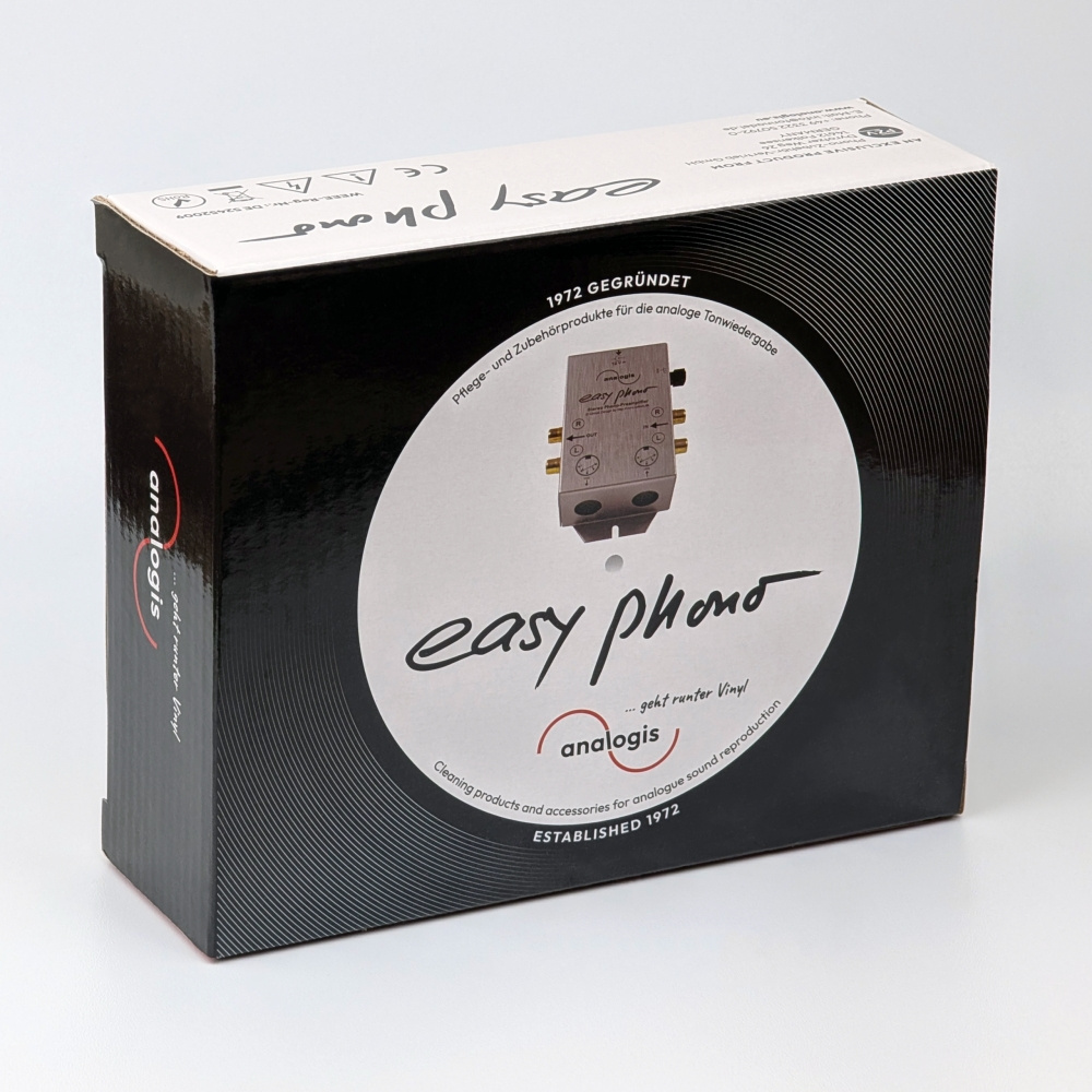 Analogis Easy Phono przedwzmacniacz RIAA z DIN i RCA