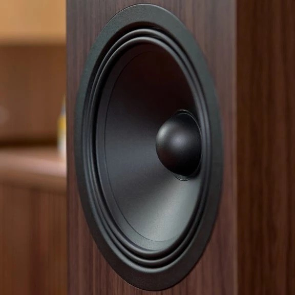 Indiana Line Tesi 3 kolumny podstawkowe, para w kolorze mocha wood