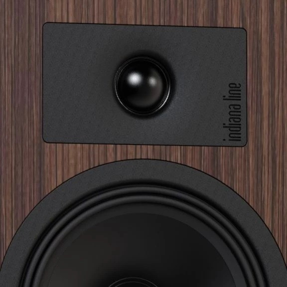 Indiana Line Tesi 3 kolumny podstawkowe, para w kolorze mocha wood