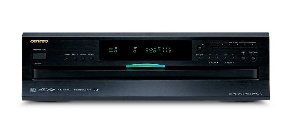 Onkyo DX-C390 odtwarzacz CD - zmieniacz czarny