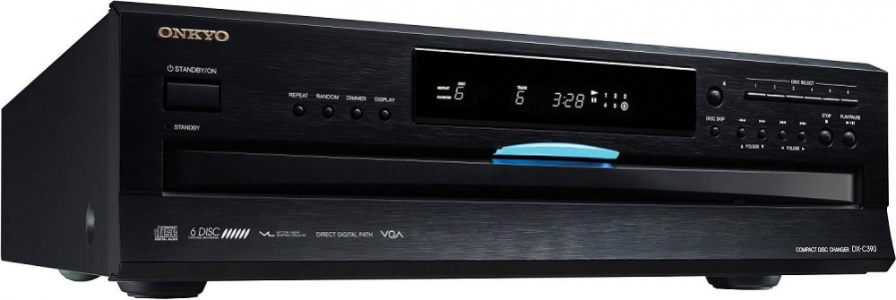 Onkyo DX-C390 odtwarzacz CD - zmieniacz czarny