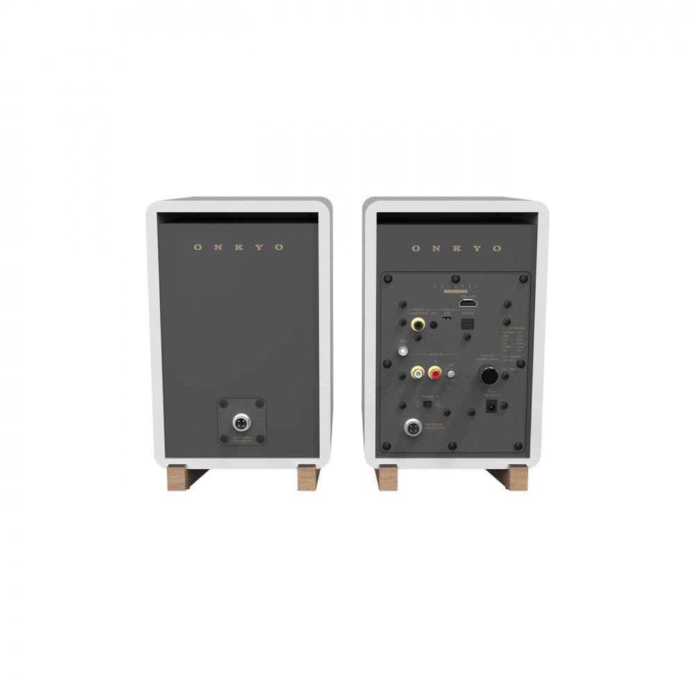 Onkyo GX-30ARC aktywne głośniki podstawkowe, biały