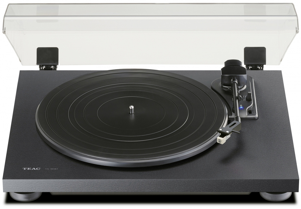 Teac TN-180BT-A3, gramofon z BT i stopniem RIAA, czarny