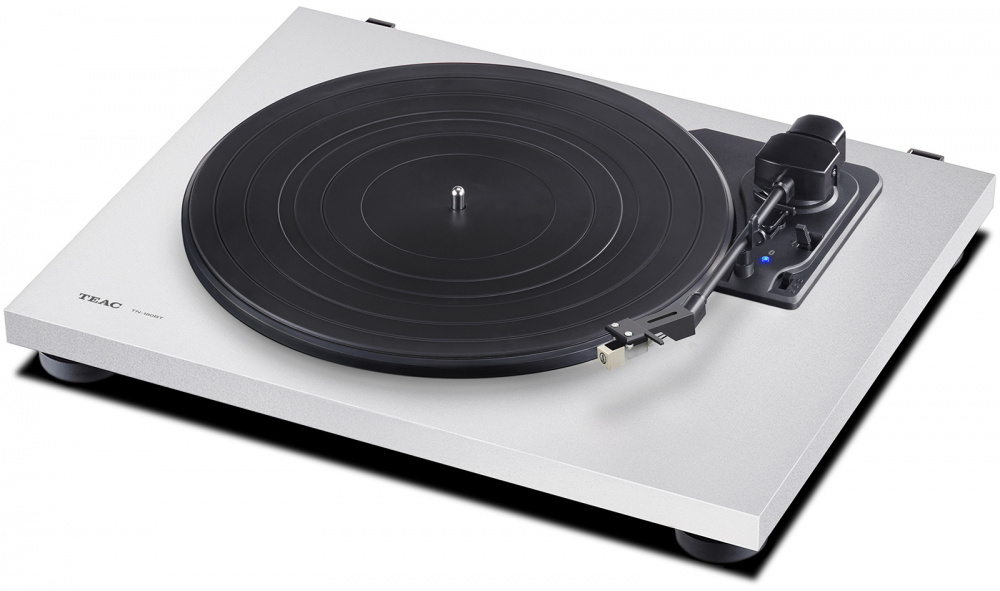 Teac TN-180BT-A3, gramofon z BT i stopniem RIAA, biały