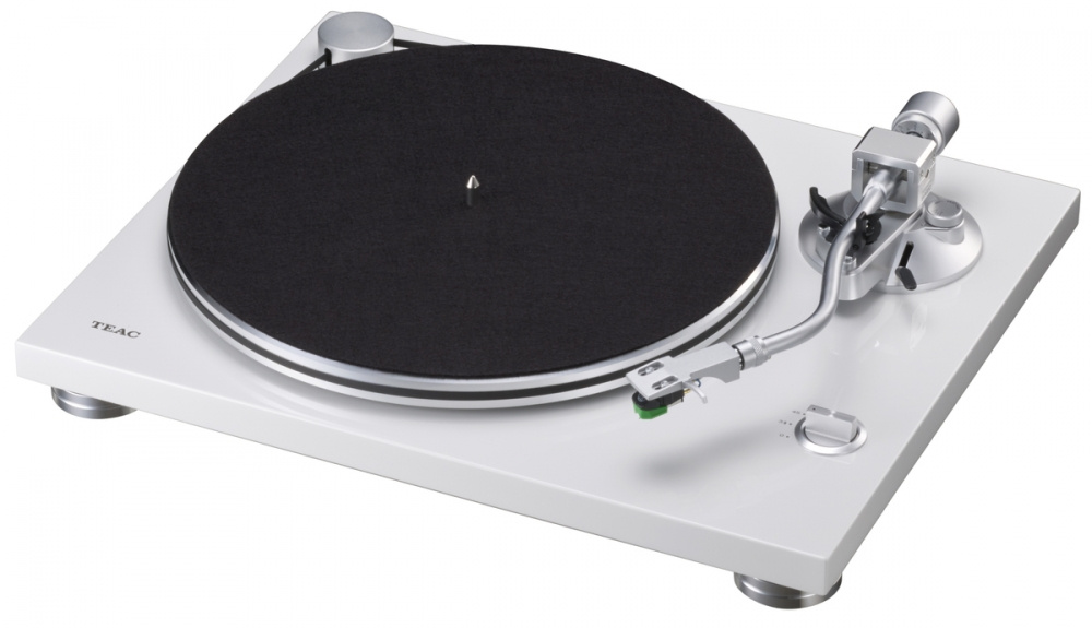 Teac TN-3B gramofon z wyjściem RIAA i USB, biały