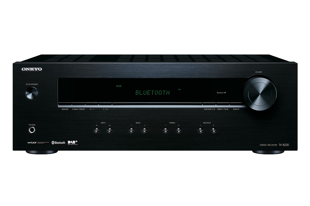 Onkyo TX-8220 amplituner stereofoniczny z DAC, czarny