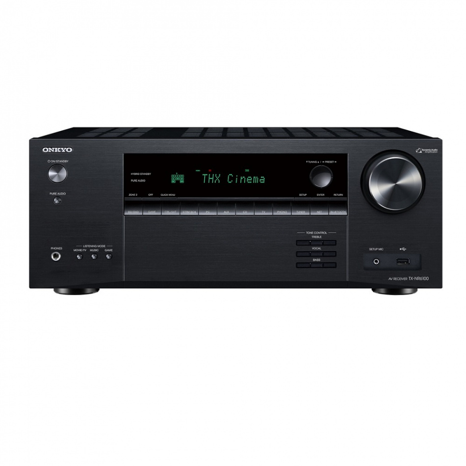 Onkyo TX-NR6100 wzmacniacz kina domowego, czarny