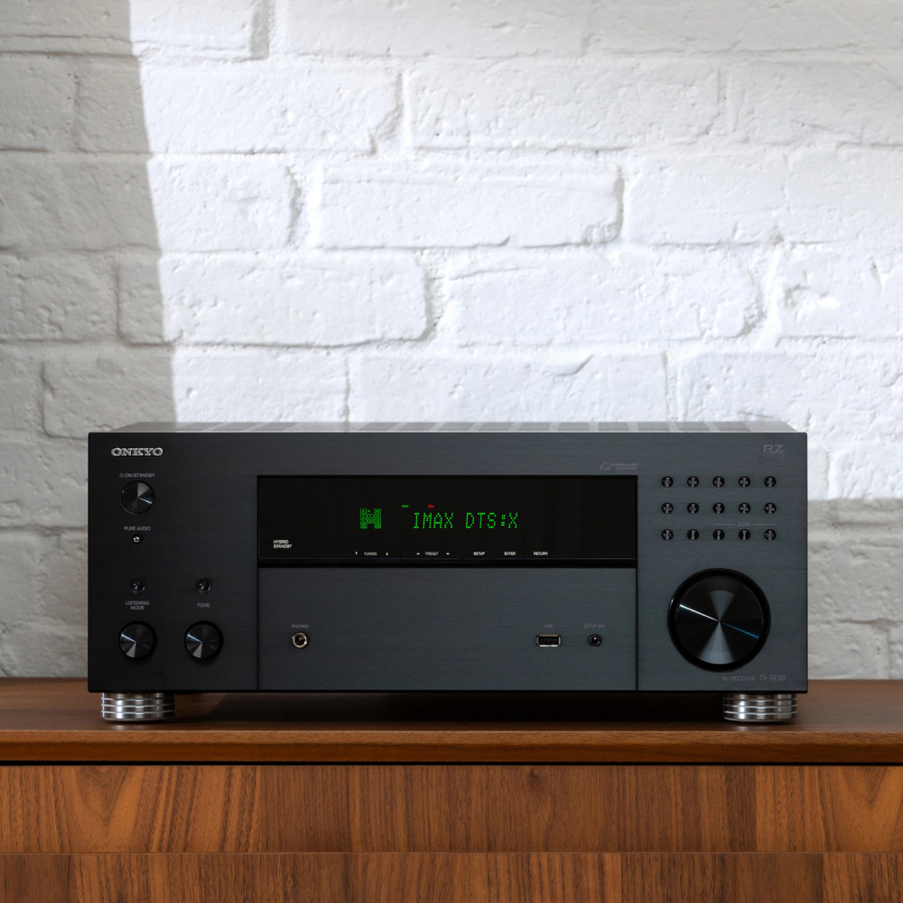 Onkyo TX-RZ30, 9.2-kanałowy amplituner kina domowego, czarny