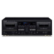 Teac W-1200 dwukieszeniowy magnetofon kasetowy z funkcją digitalizacji, czarny Teac W-1200 dwukieszeniowy magnetofon kasetowy z funkcją digitalizacji, czarny