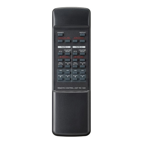 Teac W-1200 dwukieszeniowy magnetofon kasetowy z funkcją digitalizacji, czarny
