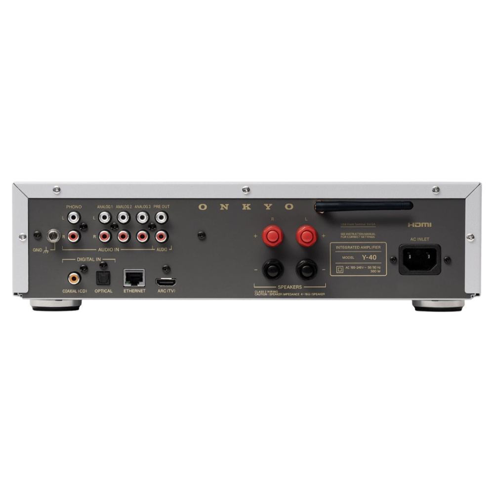 Onkyo Muse Y-40 wzmacniacz strumieniowy, srebrny